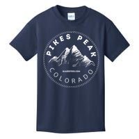 Pikes Peak Colorado Mountain Adventure Kids T-Shirt