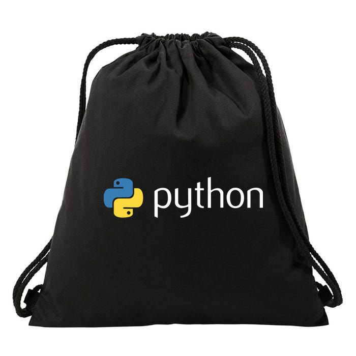 Python Programmer Computer Developers Tee Drawstring Bag