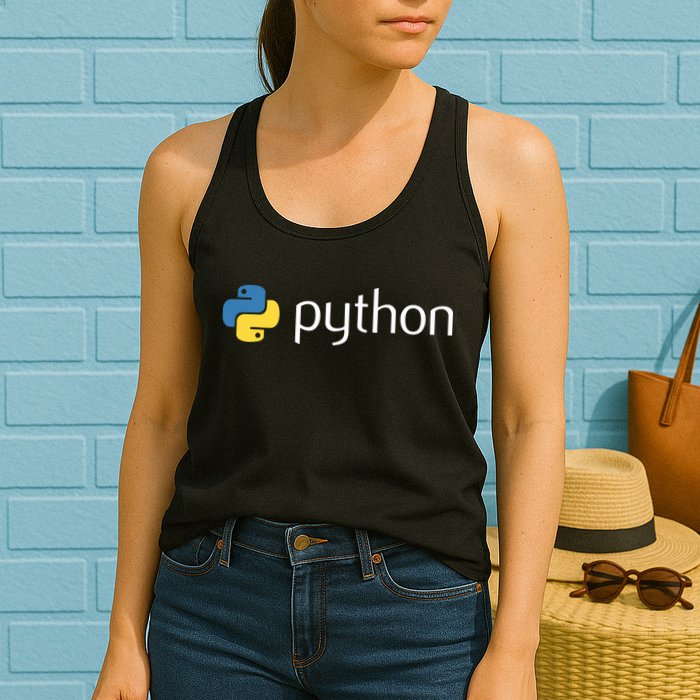 Python Programmer Computer Developers Tee Women's Racerback Tank