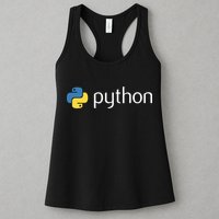 Python Programmer Computer Developers Tee Women's Racerback Tank