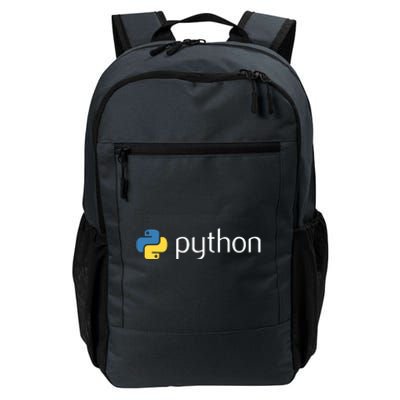 Python Programmer Computer Developers Tee Daily Commute Backpack