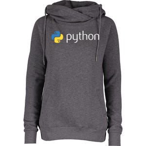 Python Programmer Computer Developers Tee Womens Funnel Neck Pullover Hood