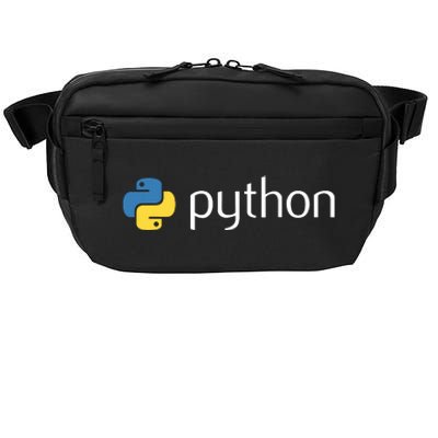 Python Programmer Computer Developers Tee Crossbody Pack