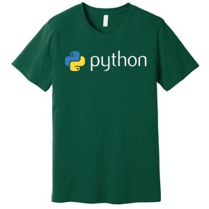 Python Programmer Computer Developers Tee Premium T-Shirt