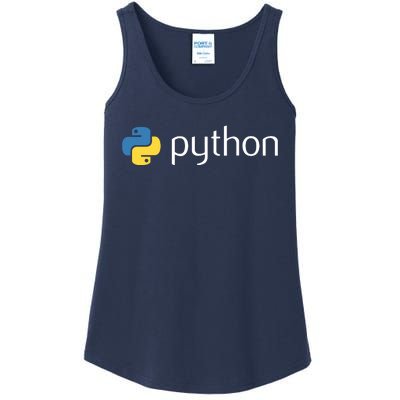 Python Programmer Computer Developers Tee Ladies Essential Tank