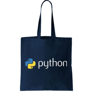 Python Programmer Computer Developers Tee Tote Bag