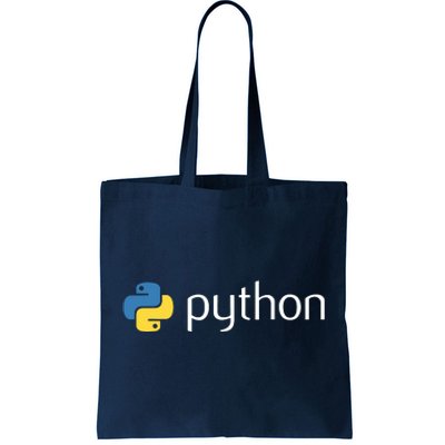 Python Programmer Computer Developers Tee Tote Bag