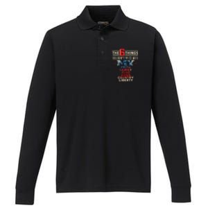 Patriot Patriotic Country Don't Mess With Freedom Patriotism Great Gift Performance Long Sleeve Polo