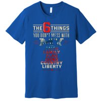 Patriot Patriotic Country Don't Mess With Freedom Patriotism Great Gift Premium T-Shirt