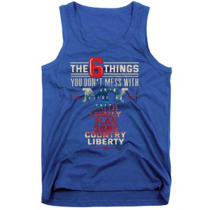 Patriot Patriotic Country Don't Mess With Freedom Patriotism Great Gift Tank Top