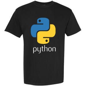 Python Programmer Computer Developers Tee Garment-Dyed Heavyweight T-Shirt