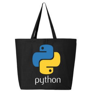 Python Programmer Computer Developers Tee 25L Jumbo Tote