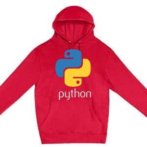 Python Programmer Computer Developers Tee Premium Pullover Hoodie