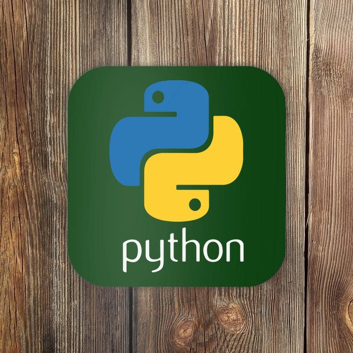 Python Programmer Computer Developers Tee Coaster