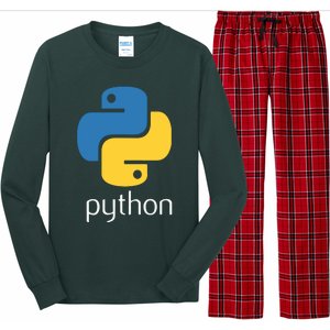 Python Programmer Computer Developers Tee Long Sleeve Pajama Set