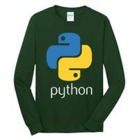 Python Programmer Computer Developers Tee Tall Long Sleeve T-Shirt