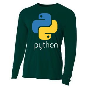 Python Programmer Computer Developers Tee Cooling Performance Long Sleeve Crew