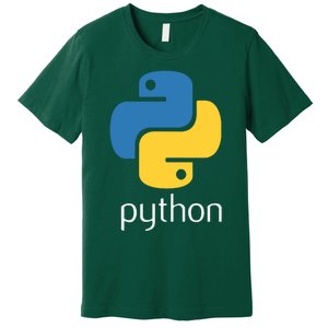 Python Programmer Computer Developers Tee Premium T-Shirt