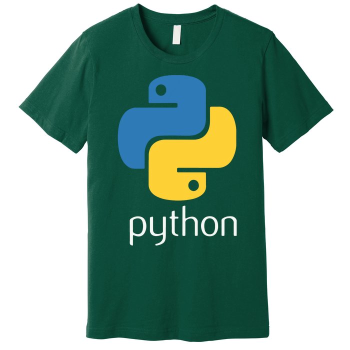 Python Programmer Computer Developers Tee Premium T-Shirt