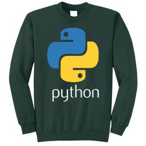 Python Programmer Computer Developers Tee Tall Sweatshirt