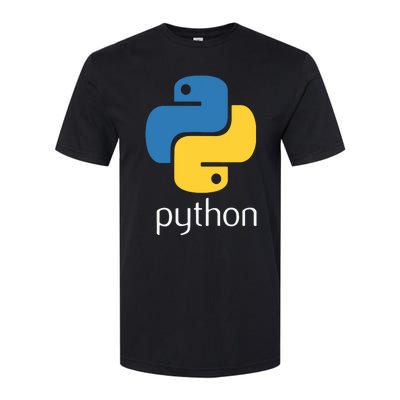 Python Programmer Computer Developers Tee Softstyle® CVC T-Shirt