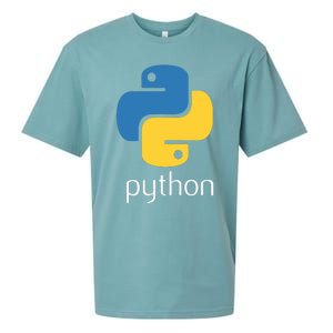 Python Programmer Computer Developers Tee Sueded Cloud Jersey T-Shirt