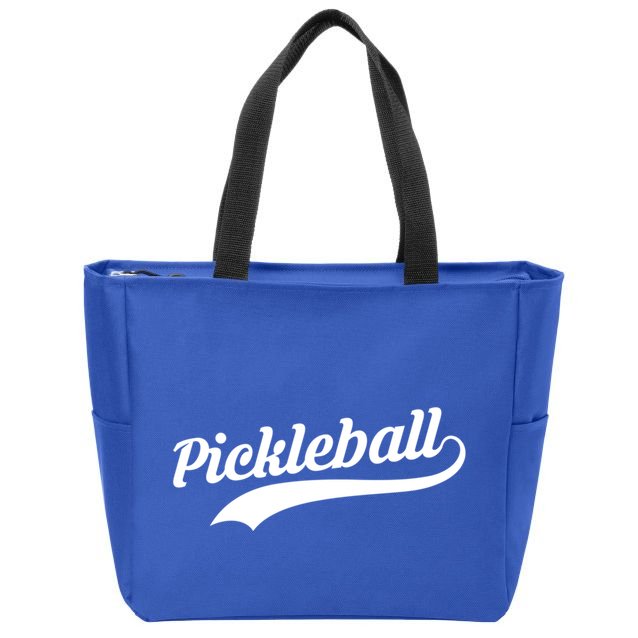 Pickleball Player Cute Gift Zip Tote Bag