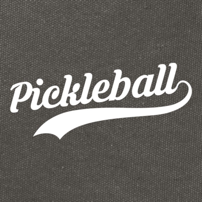 Pickleball Player Cute Gift Cotton Canvas Backpack
