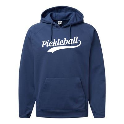 Pickleball Player Cute Gift Performance Fleece Hoodie