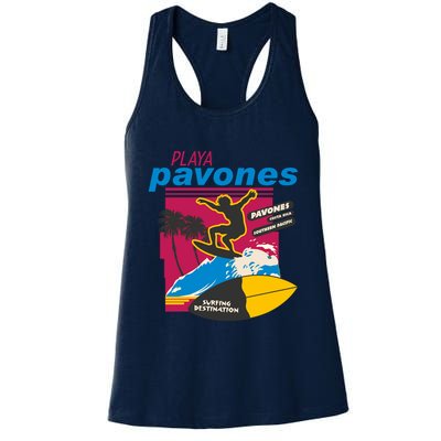 Playa Pavones Costa Rica Surfer Womens Tank Top