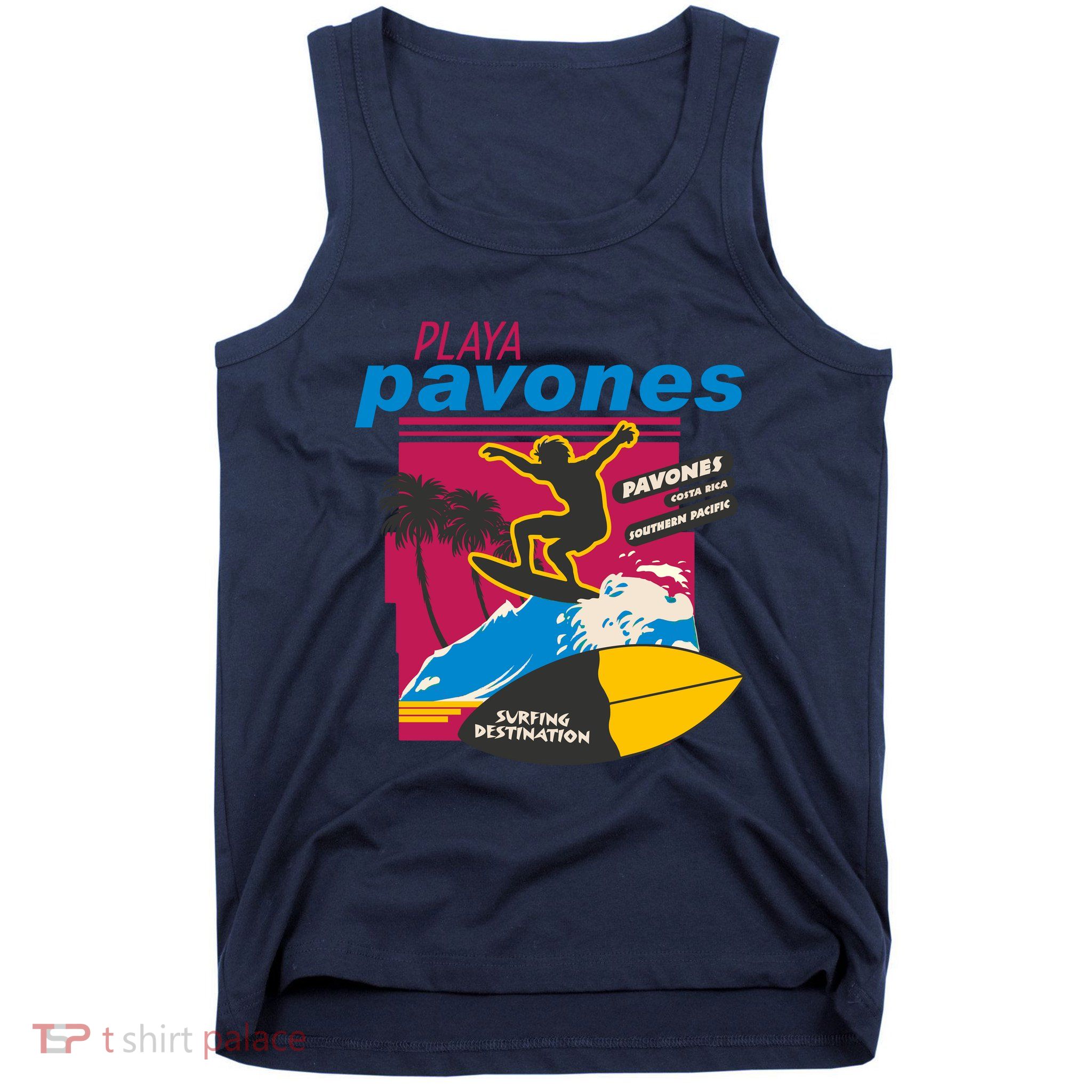 Playa Pavones Costa Rica Surfer Tank Top