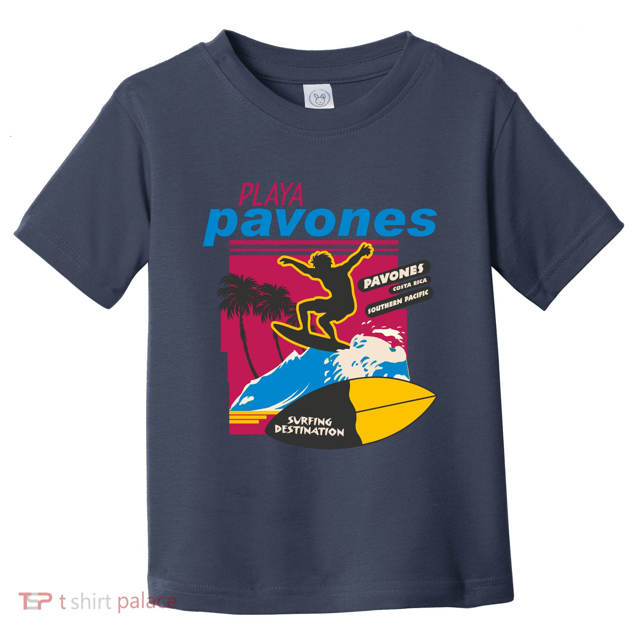 Playa Pavones Costa Rica Surfer Toddler T-Shirt