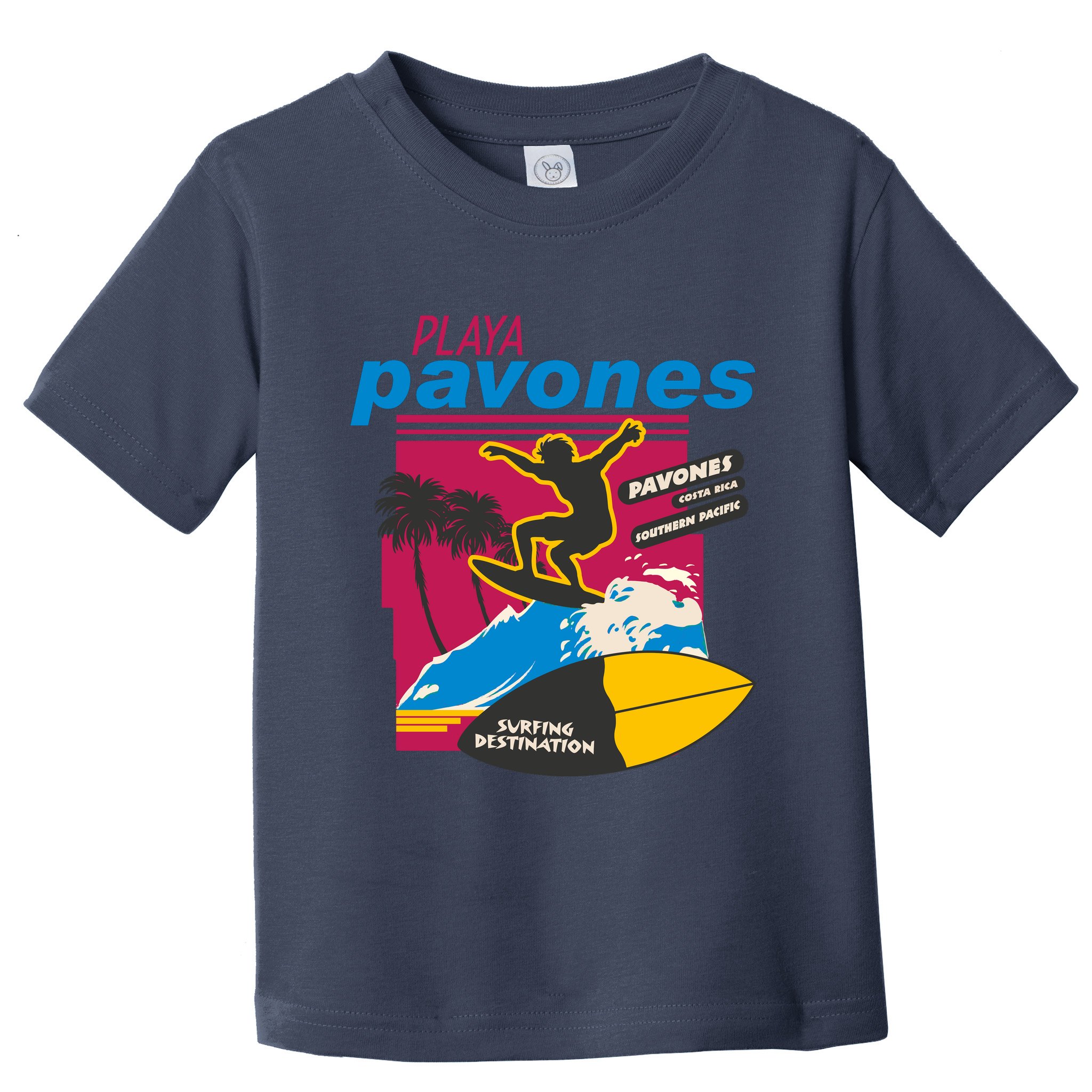 Playa Pavones Costa Rica Surfer Toddler T-Shirt