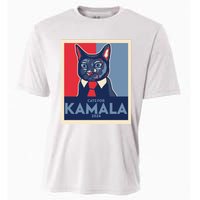 Politically Purrfect Cats For Kamala Harris 2024 President Madam President 2024 Cooling Performance Crew T-Shirt