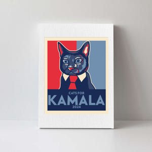 Politically Purrfect Cats For Kamala Harris 2024 President Madam President 2024 Canvas