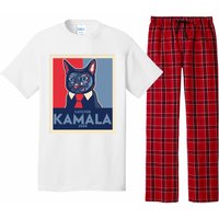 Politically Purrfect Cats For Kamala Harris 2024 President Madam President 2024 Pajama Set