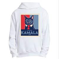 Politically Purrfect Cats For Kamala Harris 2024 President Madam President 2024 Urban Pullover Hoodie