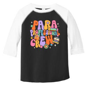 Para Professional Crew Teaching Assistant Back To School Toddler Fine Jersey T-Shirt