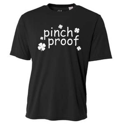 Pinch Proof Clover For Saint Patrick's Day Shamrocks Cooling Performance Crew T-Shirt