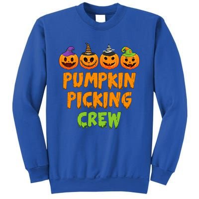 Pumpkin Picking Crew Halloween Sweatshirt