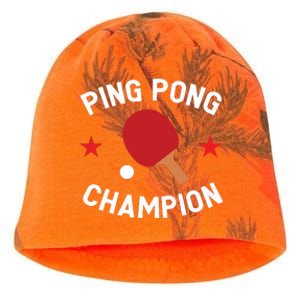 Ping Pong Champion Table Tennis Lover Gift Kati - Camo Knit Beanie