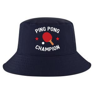 Ping Pong Champion Table Tennis Lover Gift Cool Comfort Performance Bucket Hat