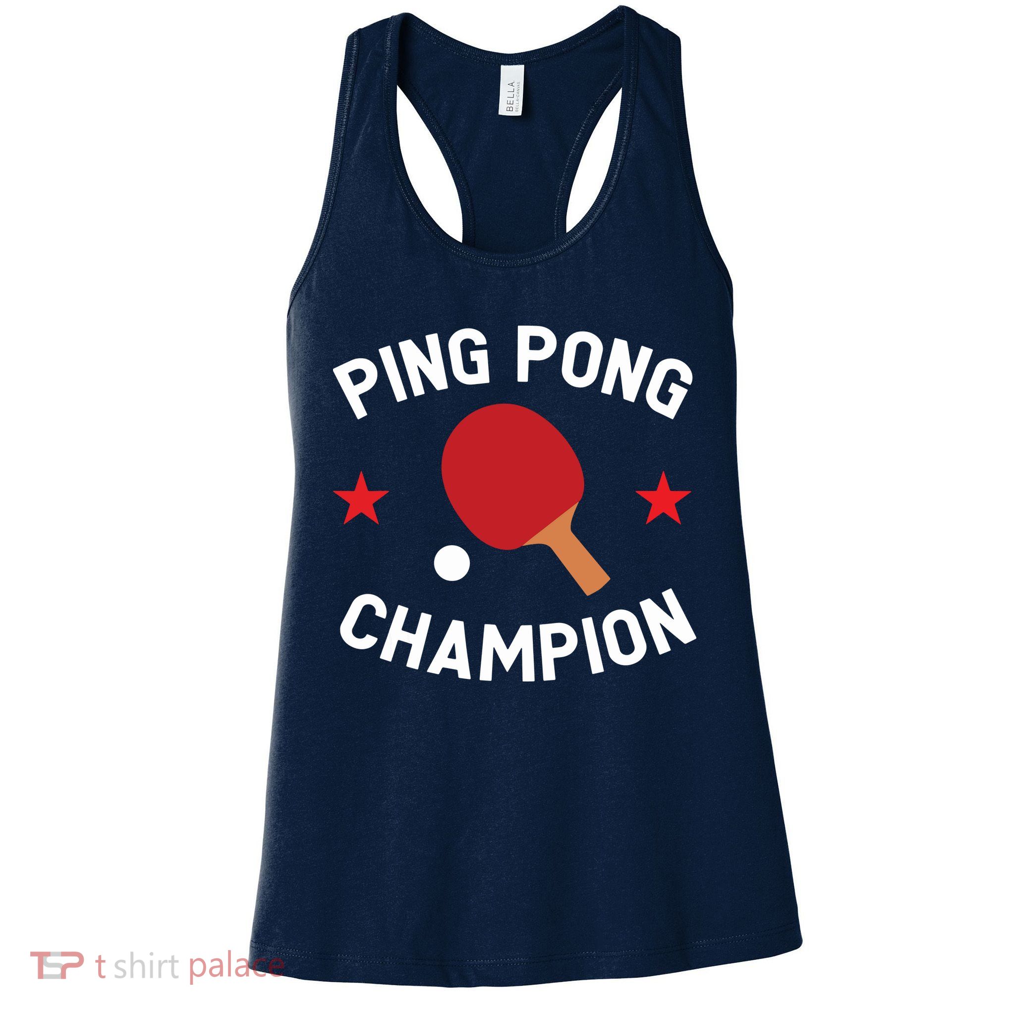 Ping Pong Champion Table Tennis Lover Gift Womens Tank Top
