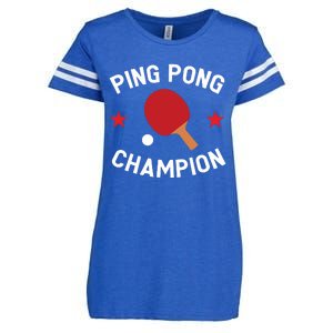 Ping Pong Champion Table Tennis Lover Gift Enza Ladies Jersey Football T-Shirt