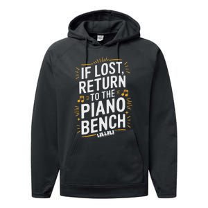 Piano Player Classical Music Pianist And Keyboard Musician Performance Fleece Hoodie