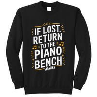 Piano Player Classical Music Pianist And Keyboard Musician Sweatshirt