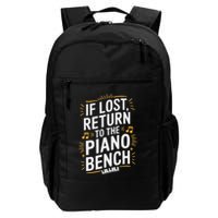 Piano Player Classical Music Pianist And Keyboard Musician Backpack