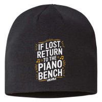 Piano Player Classical Music Pianist And Keyboard Musician Sustainable Beanie