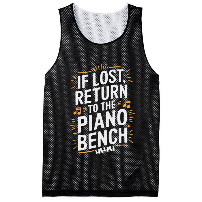 Piano Player Classical Music Pianist And Keyboard Musician Mesh Reversible Basketball Jersey Tank