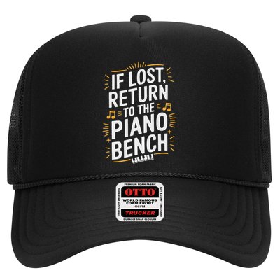 Piano Player Classical Music Pianist And Keyboard Musician Trucker Hat